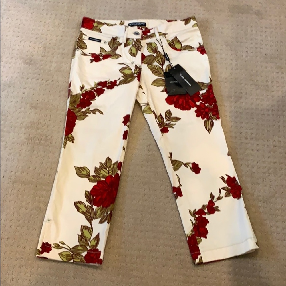 Dolce & Gabbana Cropped Pants